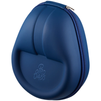 Pro Bass Retro Bluetooth Wireless Headphone with PU Case - Purple