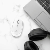 Volkano Talc Wireless Mouse - White