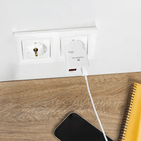 Volkano Mighty Series 20w Dual USB-A & USB-C GaN Wall Charger