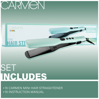 Carmen Colours LED Wide Plate Hair Straightener