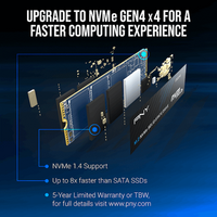 PNY 1TB Gen4 NVMe M.2 2280 Solid State Drive