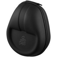 Pro Bass Retro Bluetooth Wireless Headphone with PU Case - Black