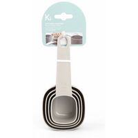 Kitchen Inspire Measuring Cups 4pce ( Order in Qty of 6)