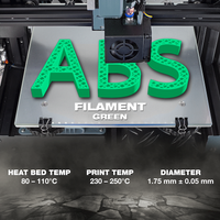 SA Filament ABS Premium Filament 1kg - Green