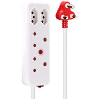 Ellies 4 Way Surge Extension Lead -3M - WT