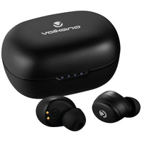 Volkano Sagittarius Series TWS Earphones + Charging Case - Black