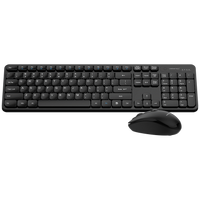 VolkanoX Garnet Bluetooth Wireless Keyboard and Mouse Combo - Black