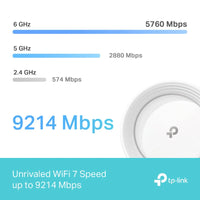 TP-Link Deco BE65 (3-Pack) BE9300 Whole Home Mesh Wi-Fi 7 System