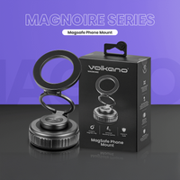 Volkano Magnoire Series Magsafe Phone Mount - Black