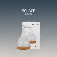 Zen Solace Diffuser - Light Wood