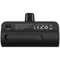 Volkano Relief Pro Power Bank - 5000mAh Type-C Direct Plug-In
