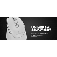Volkano Chrome Series Wireless Mouse - Gray