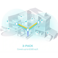 TP-Link Deco X50 (3-Pack) AX3000 Whole Home Mesh Wi-Fi 6 System