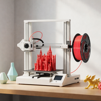 SA Filament PLA UV Neon Filament 1kg -  Fire Red