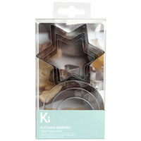 Kitchen Inspire Cookie Cutters Stars ( Order in Qty of 6)
