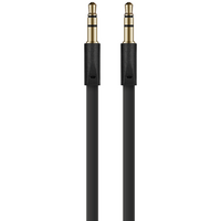 Volkano Slim Series Aux Cable 2m - Black
