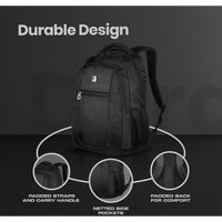 Volkano Jet Backpack 15.6" - Black