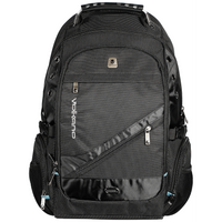 Volkano G-Unit Backpack - Black/Grey/Turquoise