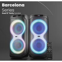 Volkano Barcelona Series Dual 12" Party Speaker