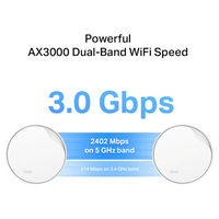 TP-Link Deco X50-POE (1-Pack) AX3000 Whole Home Mesh Wi-Fi 6 System with PoE