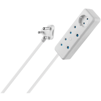 Ellies 3 Way Multiplug -0.5M