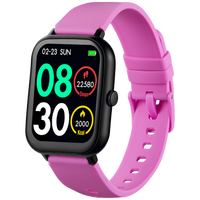 Volkano Chroma Series Smartwatch with Flamingo Pink Strap