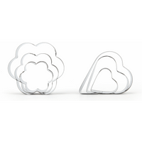 Kitchen Inspire Cookie Cutters Flowers ( Order in Qty of 6)
