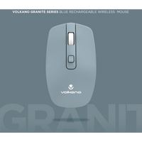 Volkano Granite Series Rechargeable Wireless Mouse - Blue