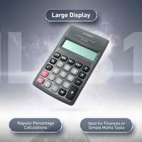 Casio HL 815 Pocket Calculator - Black