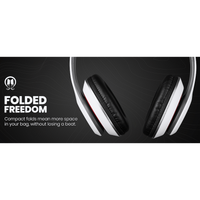 Volkano Falcon Series Headphones with Microphone - White