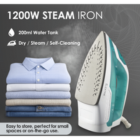 Elektra 1200W Steam Iron - Green