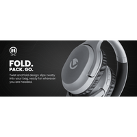 Volkano Pebble Series Bluetooth Headphones - Dark Grey