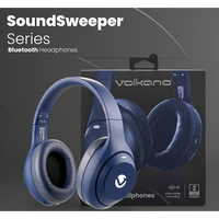 Volkano SoundSweeper Series Active Noise Cancelling bluetooth Headphones - Blue