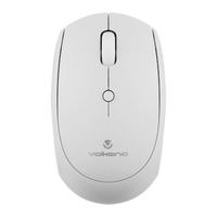 Volkano Talc Wireless Mouse - White