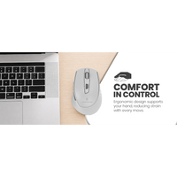 Volkano Chrome Series Wireless Mouse - Gray
