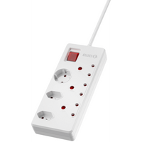Ellies 6 way High Surge Multiplug 0.5M - WT