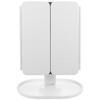 ZEN Selene Series Detachable Trifold Makeup Mirror - White