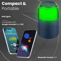 Volkano Neptune Bluetooth Wireless Speaker - Blue