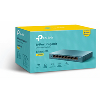 TP-Link LS108G LiteWave 8-Port Gigabit Desktop Switch