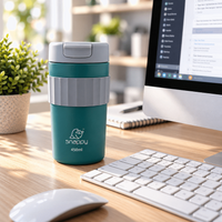 Snappy Grip Thermal Tumbler 450ml Teal ( Order in Qty of 6)