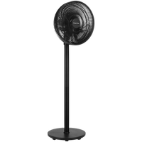 Elektra 30cm Stand Fan - Black