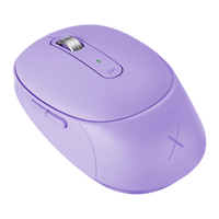 VolkanoX Crater Bluetooth Wireless Mouse - Purple