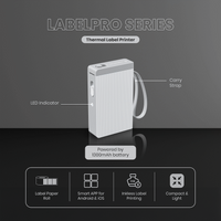 Volkano LabelPro Series Thermal Label Printer - White