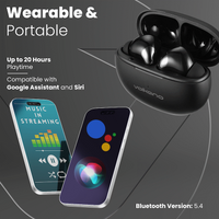 Volkano Soundshield TWS Earphones with ANC & ENC - Black