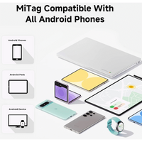 MiTag Android Tag with Keyring - 4 Pack