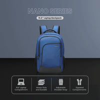 Volkano Nano 15.6" Laptop Backpack - Navy
