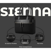 SupaNova Sienna  14.1' Ladies Laptop Bag - Black