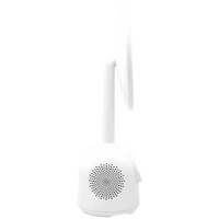ZEN Unify Series Wireless Phone Charger with Bluetooth Speaker and Mirror - White