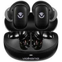 Volkano Sugar-Cube Active Noise Cancelling True Wireless Earphones - Black
