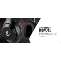 Volkano Cosmic 2 Series Bluetooth Headphones - Black
